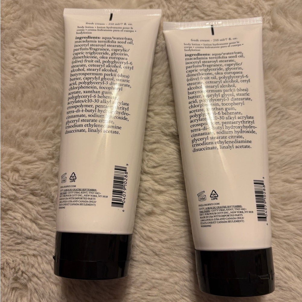 Philosophy Fresh Cream Body Lotion - Black and White - Picture 2 of 4